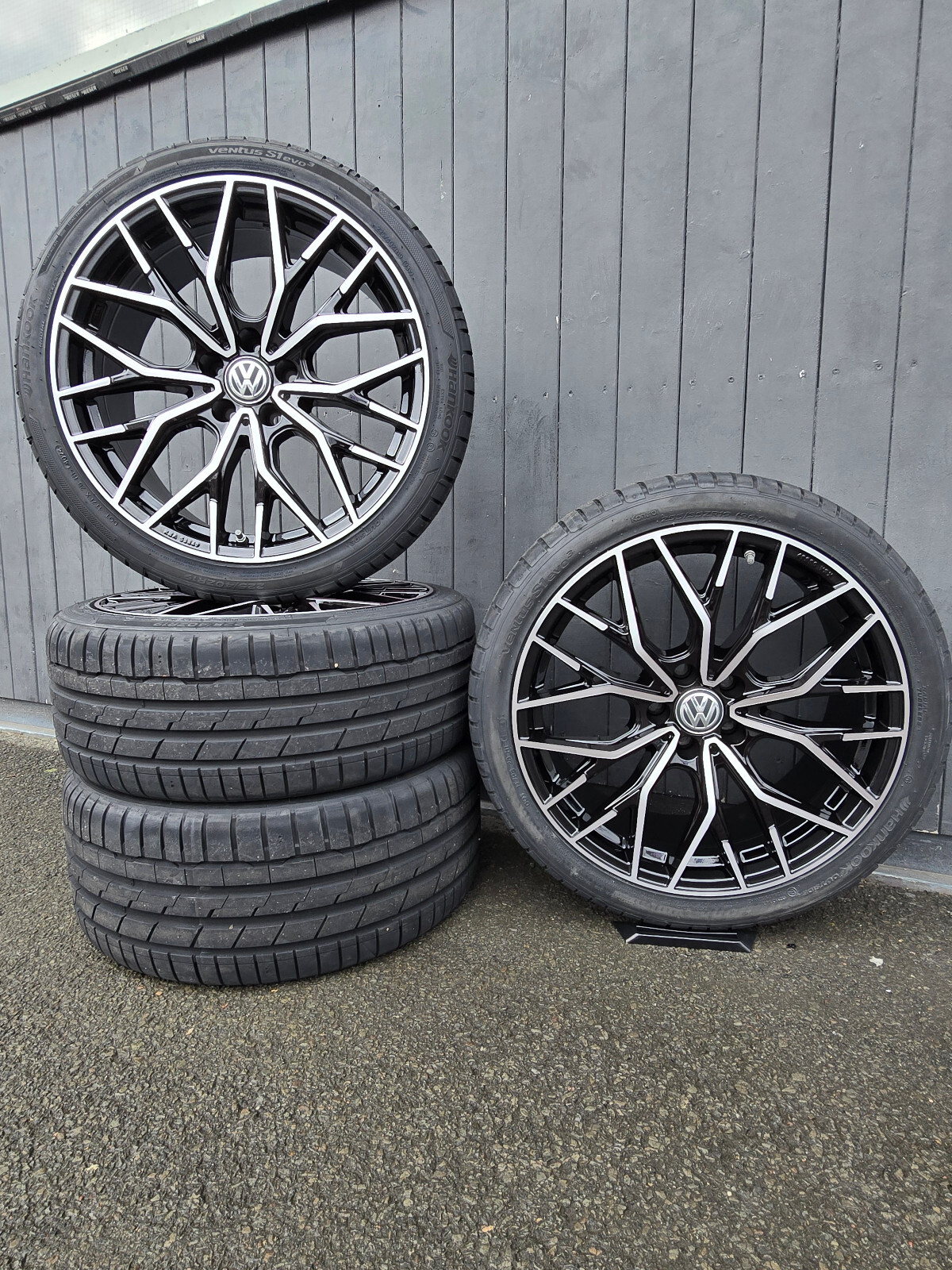 18 Zoll WH37 Alu Felgen für VW Touran II 1T Rline T-ROC Cabrio Troc R GTI Golf