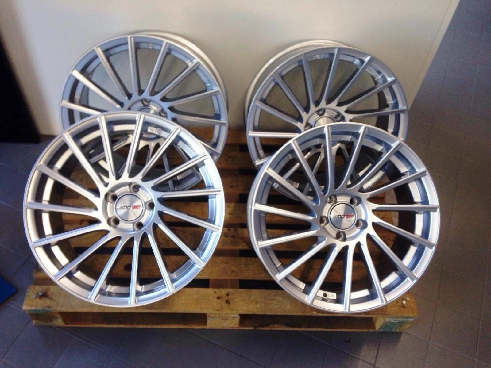 21 Zoll Motec Tornado Concave Alu felgen für Audi A6 4G bis 200KW 5x112 silber