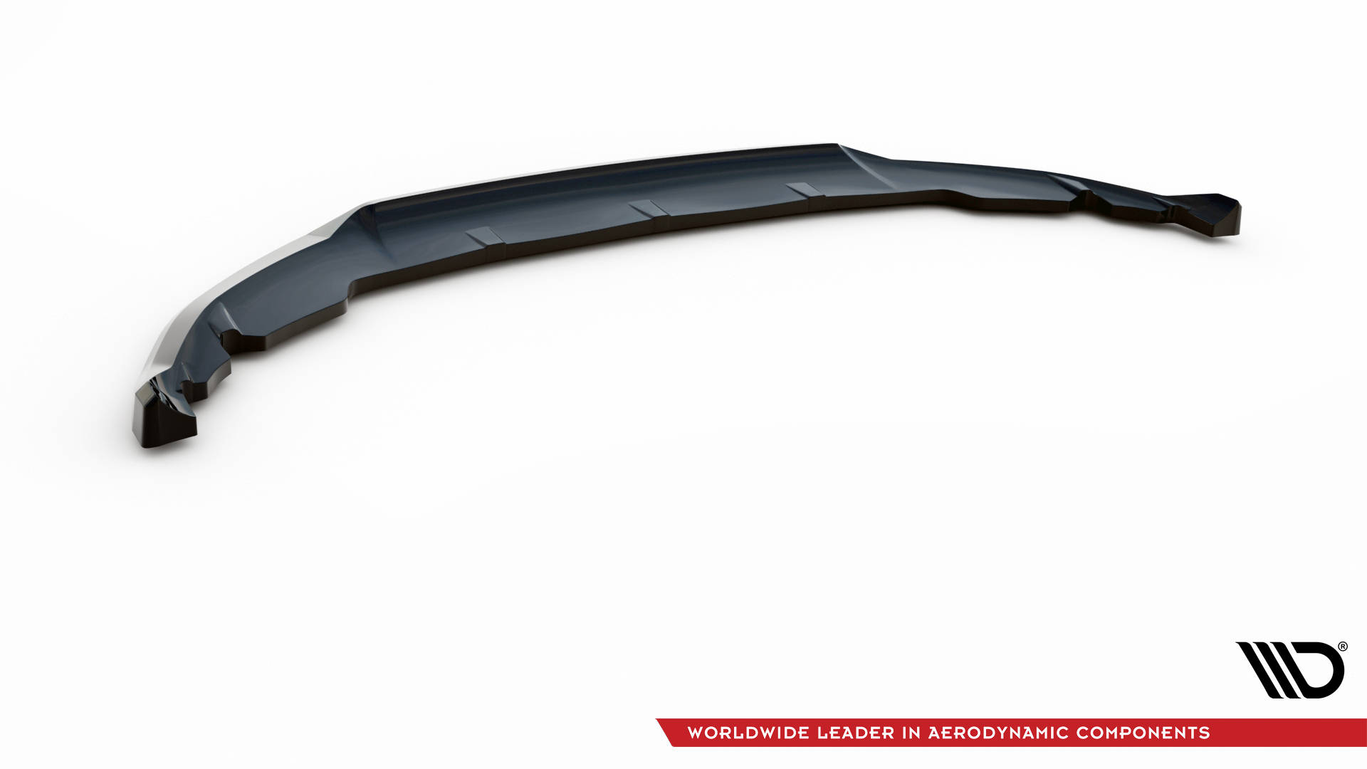 Street+ Spoilerlippe Front Ansatz V.2 passend für Mini Cooper Clubman John Cooper Works F54 FL schwarz Hochglanz