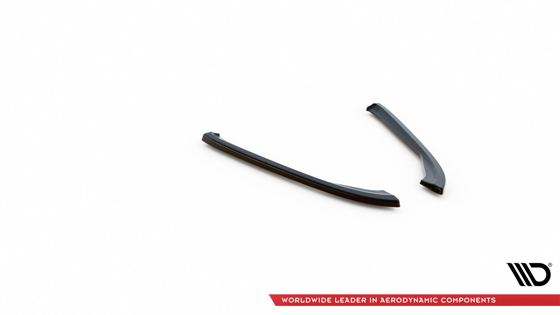 Street+ Heck Ansatz Flaps passend für Porsche 911 Carrera / Carrera GTS 997 FL schwarz Hochglanz