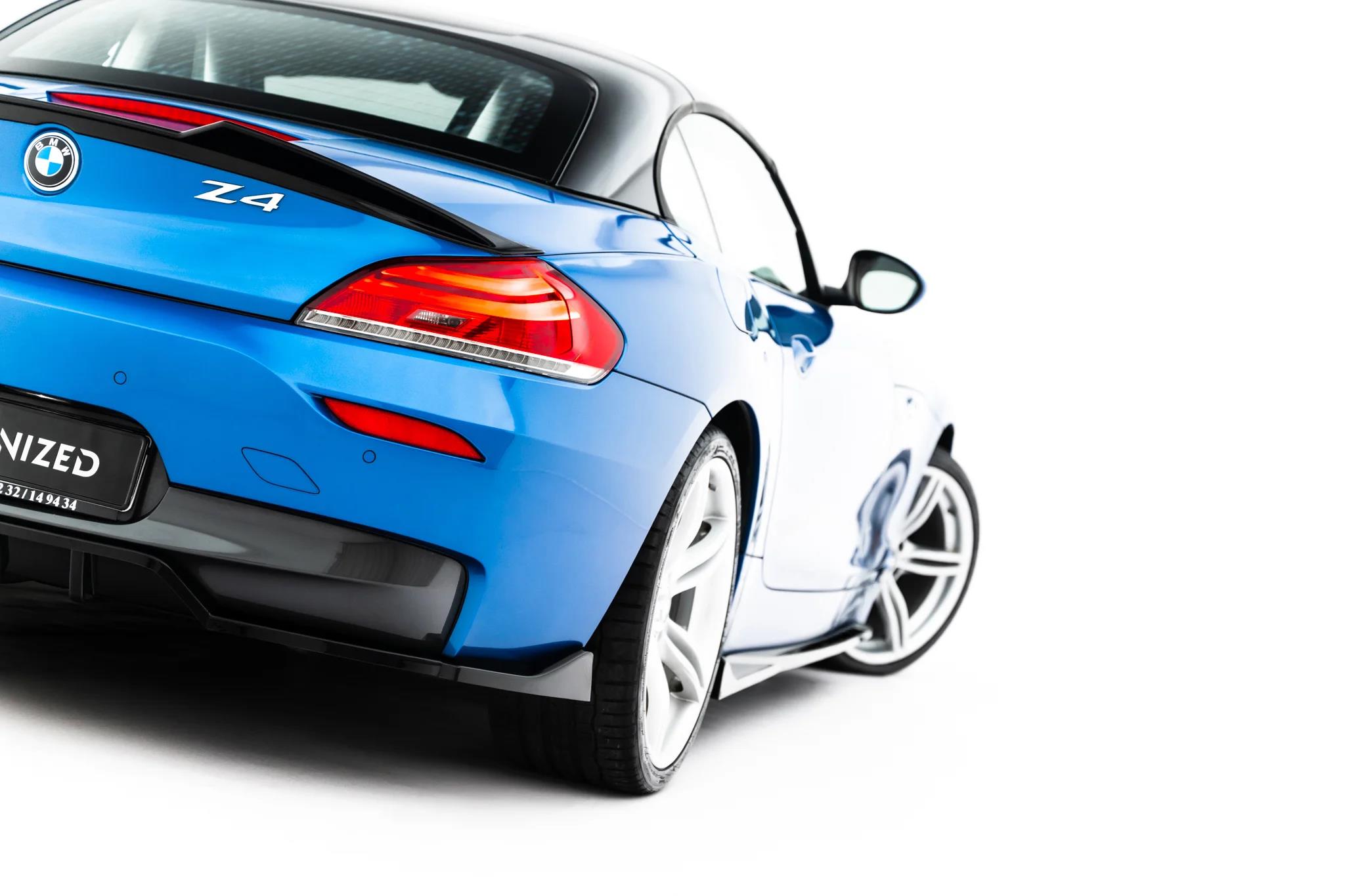 Street+ Mittlerer Diffusor RACE V.2 passend für BMW Z4 M-Paket E89 Facelift schwarz Hochglanz