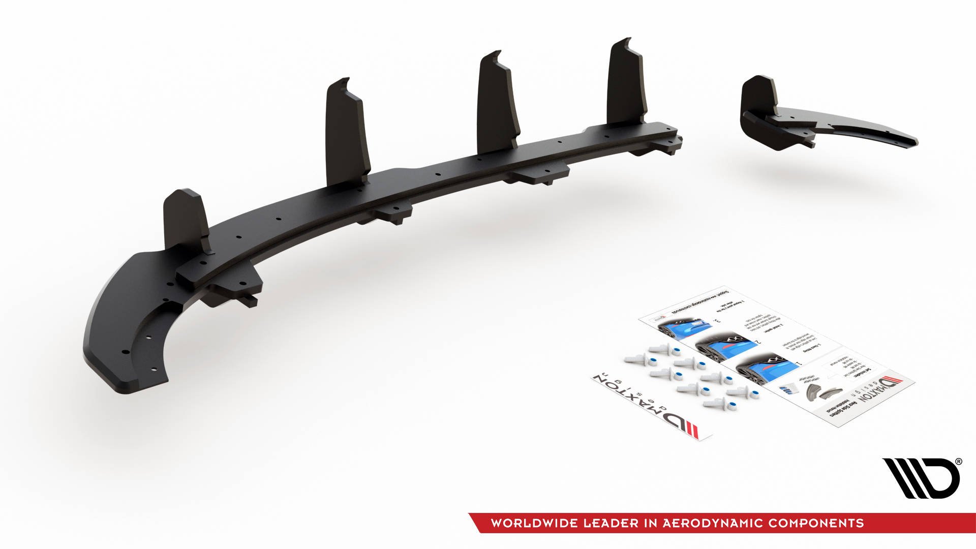 Street Pro Heck Ansatz Diffusor passend für VW Polo GTI Mk6