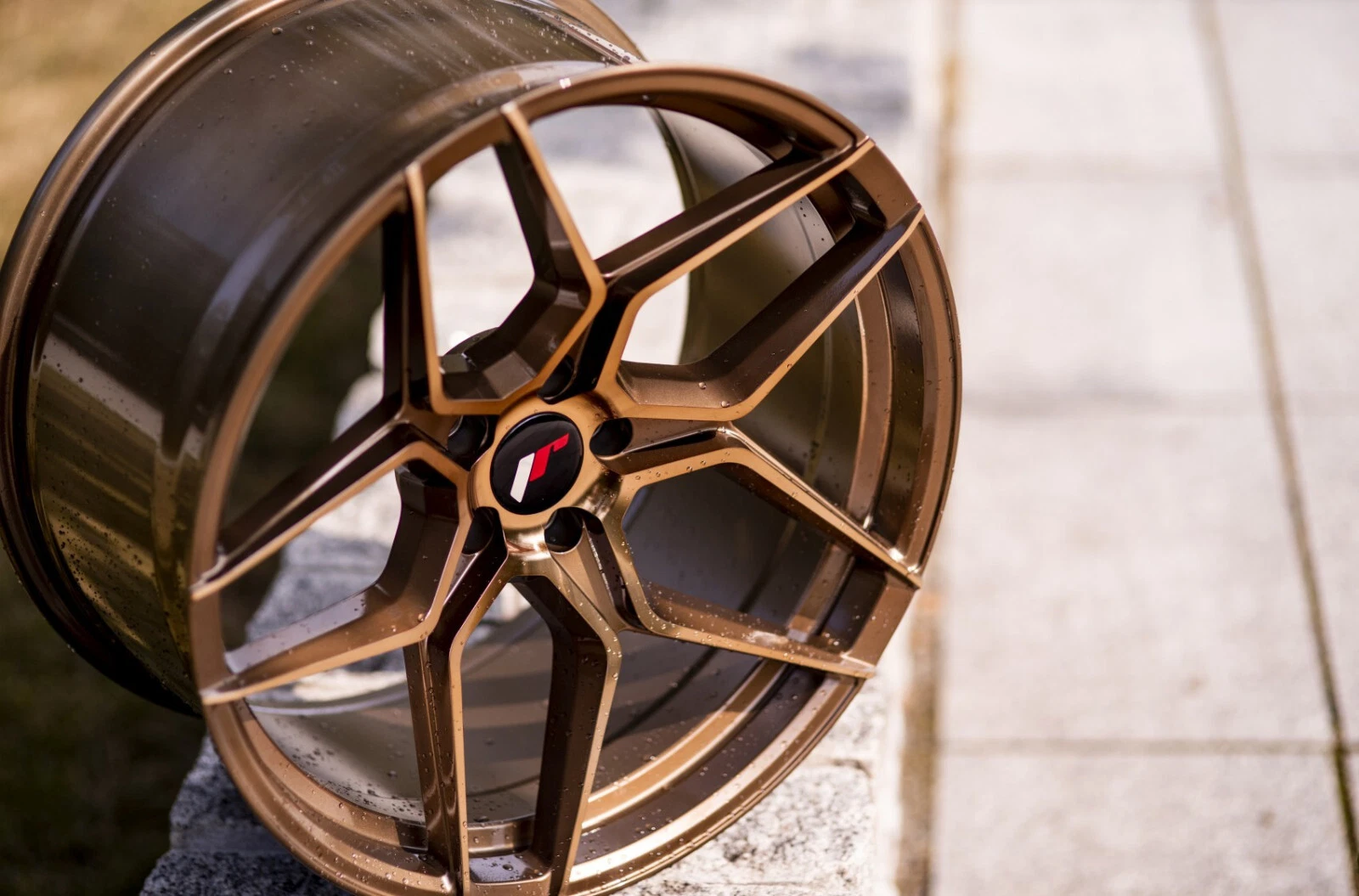 19 zoll JR34 Felgen für Tesla Model 3 8,5x19 et40 5x114,3 Bronze Japan Racing