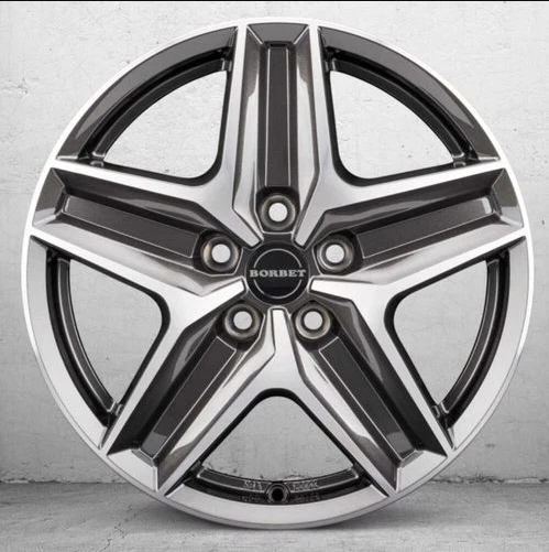 18 Zoll CWZ Borbet Alu Felgen für VW T5 T6 T6.1 T7 Caravelle Camper Wohnmobil