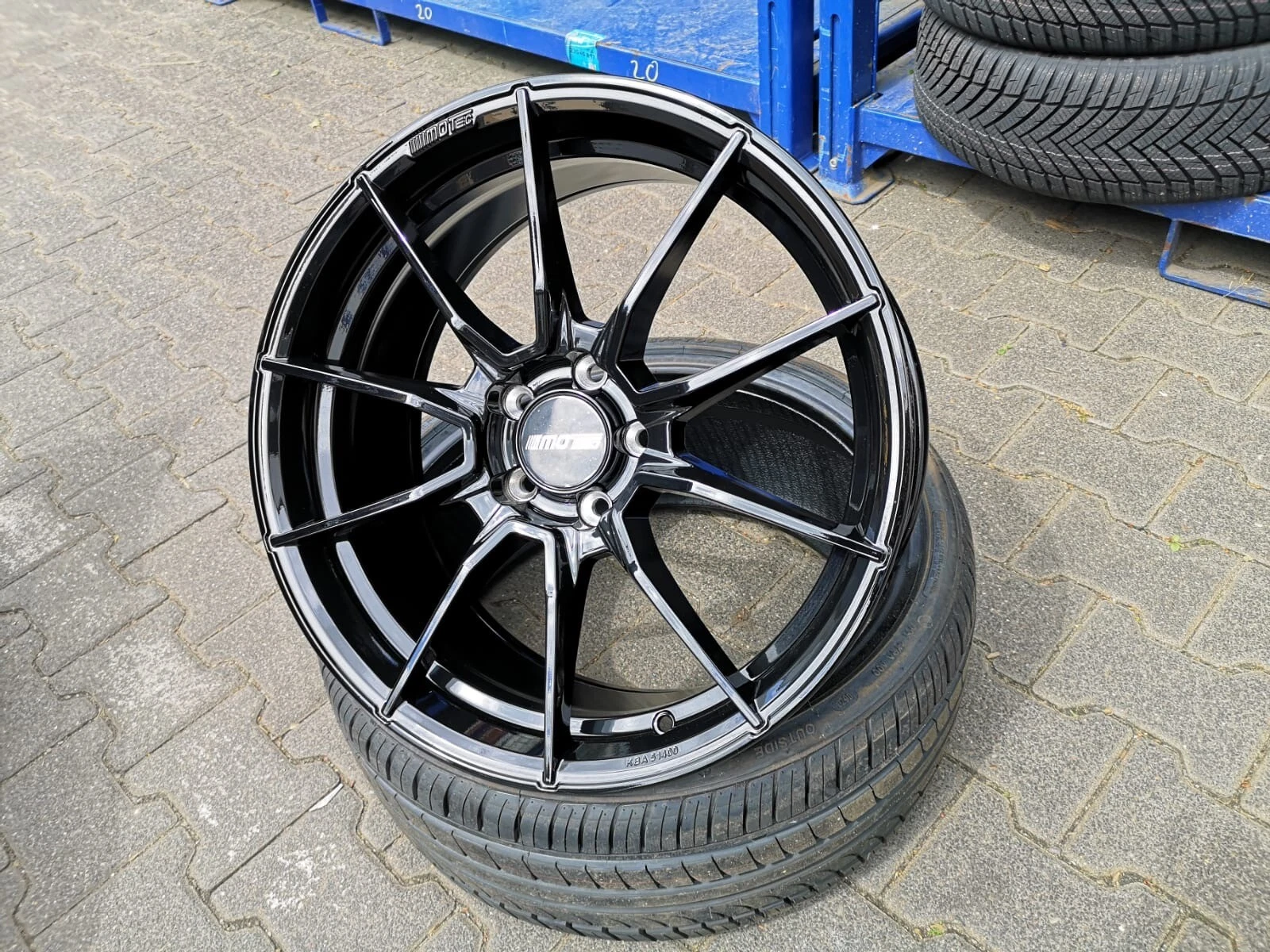 19 Zoll Motec Ultralight Alu Felgen 5x112 Schwarz für RS3 TTRS GTI R TCR Cupra R