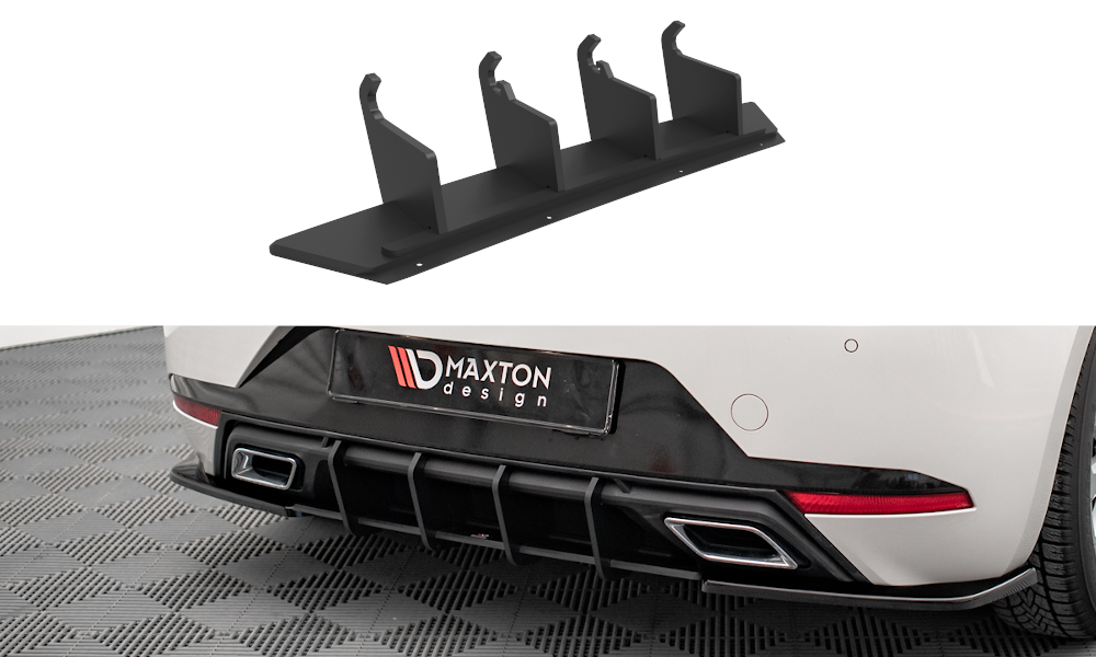 Street Pro Heckschürze Heck Ansatz Diffusor passend für Seat Ibiza FR/ Standard Mk5