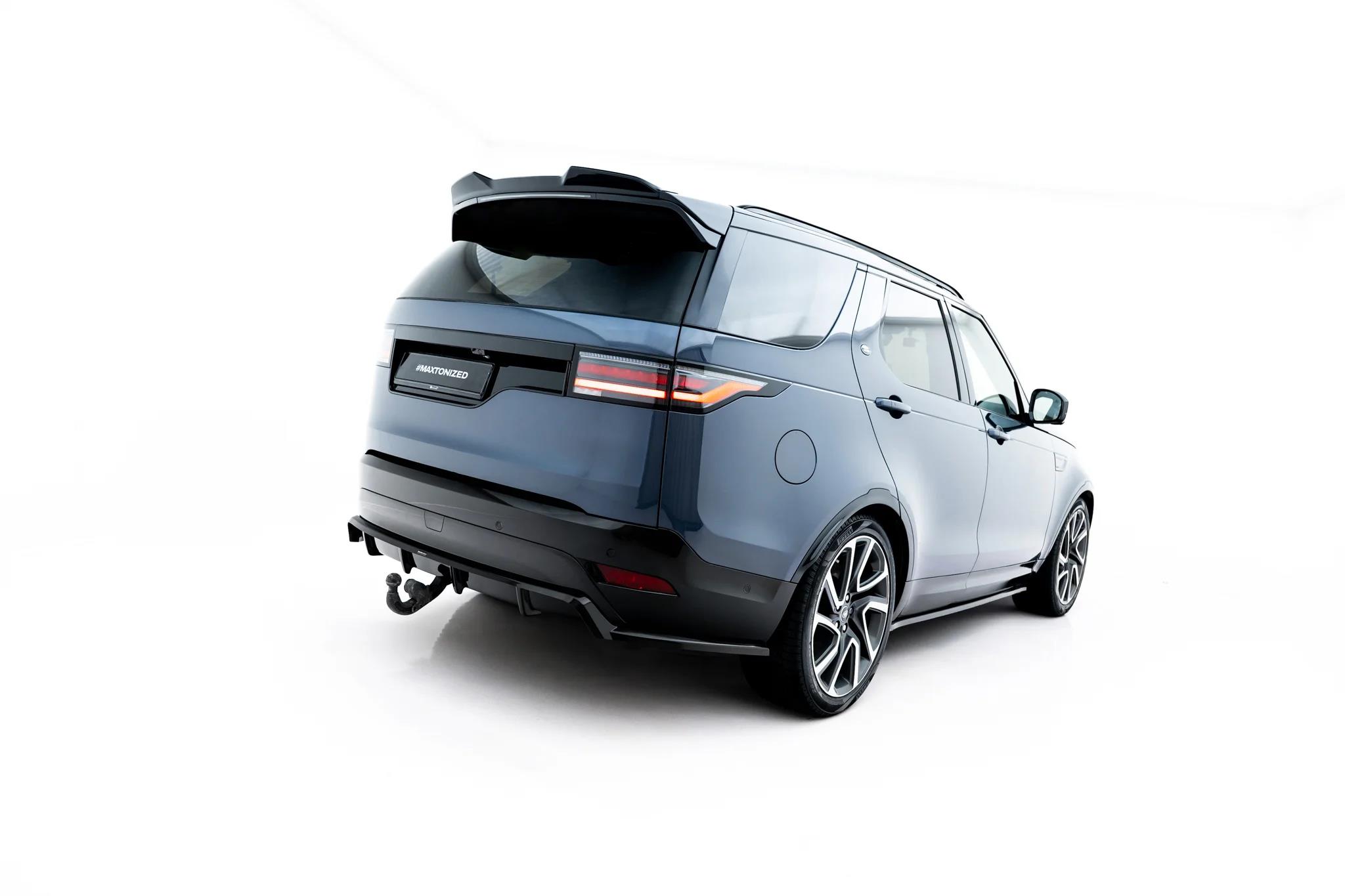 Street+ Mittlerer Diffusor RACE passend für Land Rover Discovery HSE Mk5 Facelift schwarz Hochglanz