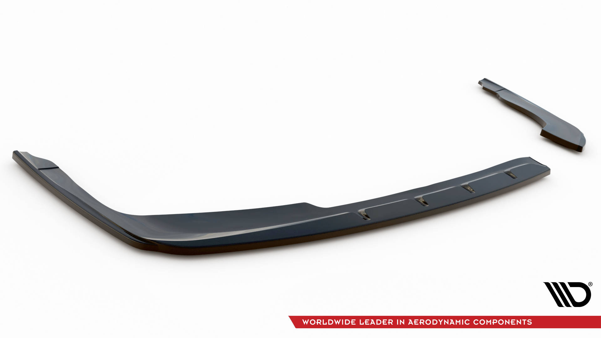 Street+ Heck Ansatz Flaps V.1 passend für Kia Optima Mk4 FL schwarz Hochglanz