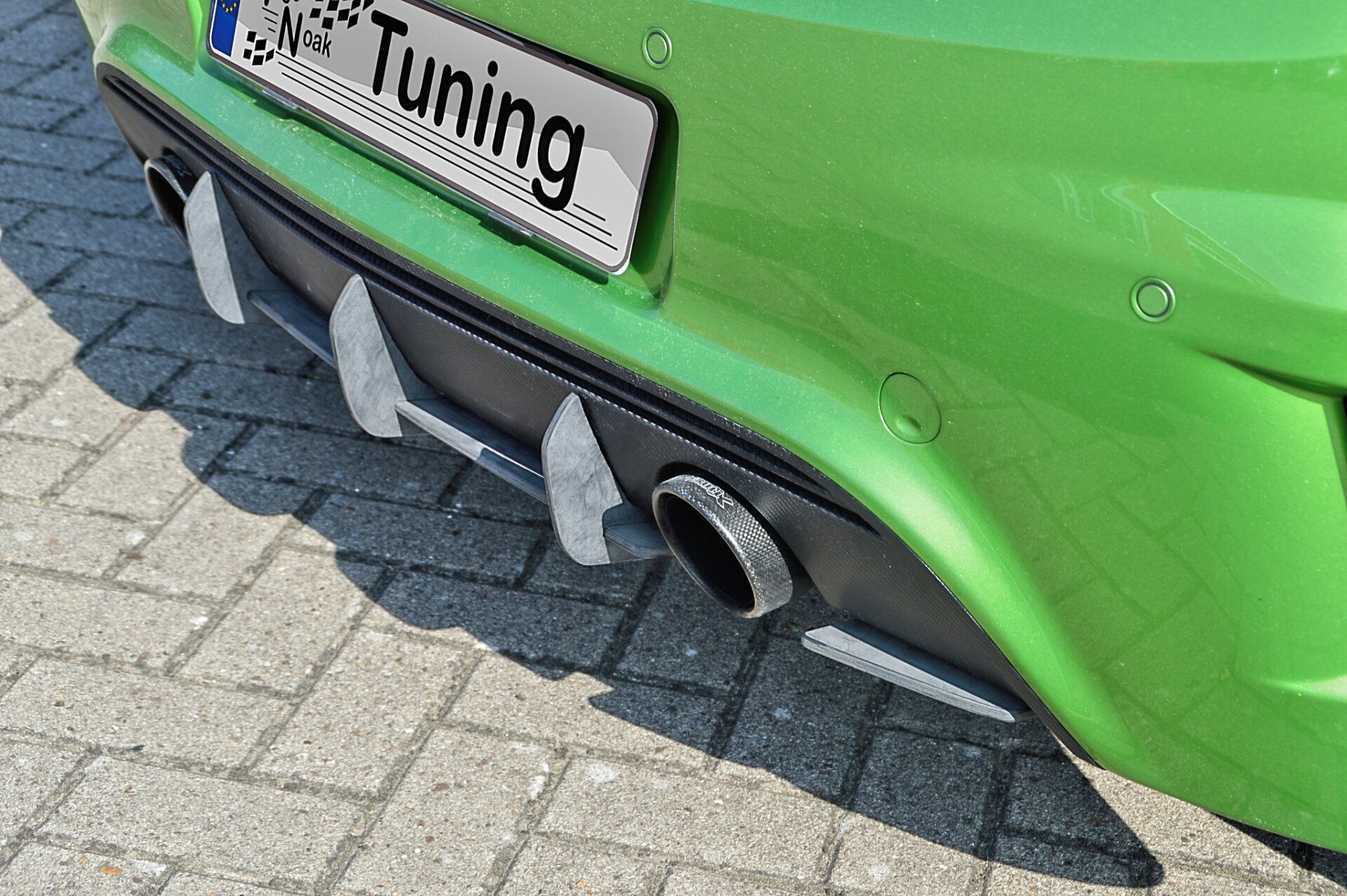 Heckansatz für Opel Corsa D OPC Nürburgring Edition
