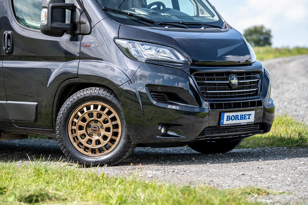 18 Zoll CW7 Borbet Alu Felgen für Niesmann & Bischoff Smove Camper Wohnmobil 118