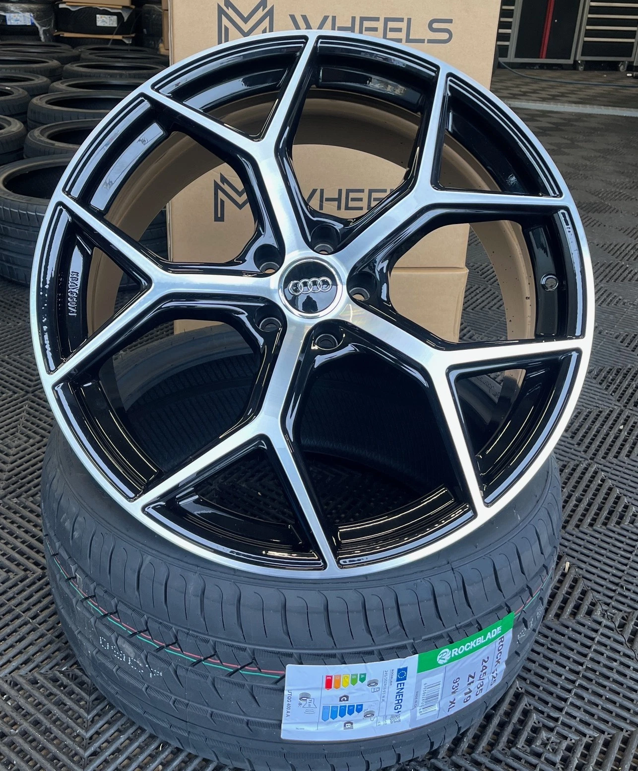 21 Zoll MM08 Felgen für Audi A7 S7 RS7 Sportback RS6 Avant 4G F2 Q5 SQ5 A8 S8