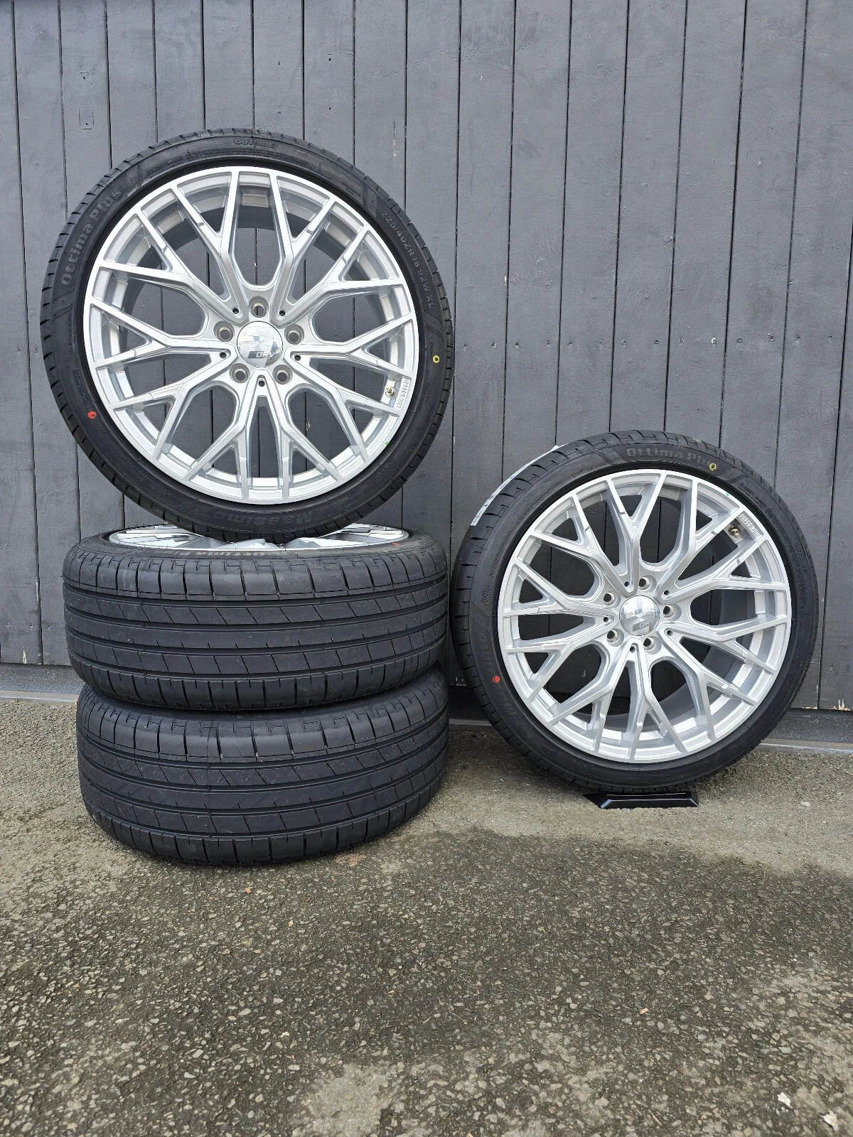 18 Zoll WH37 Alu Felgen für VW Passat CJ T-Roc Troc Tiguan CT R line Allspace