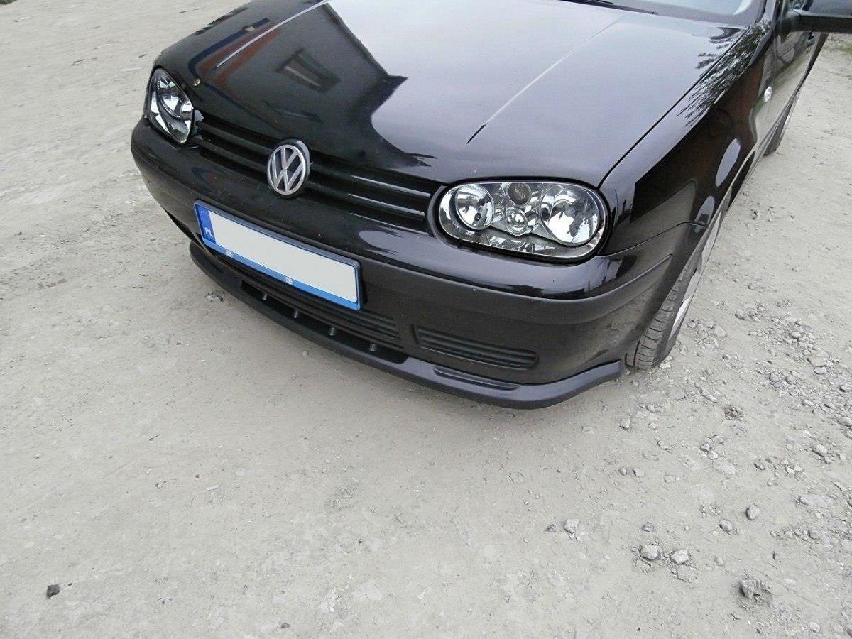 Street+ Spoilerlippe Front Ansatz passend für VW Golf 4 schwarz matt