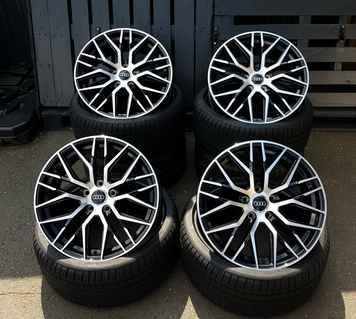 18 Zoll RS4 Felgen für Seat Alhambra Altea Leon Cupra FR R Skoda Octavia RS Neu