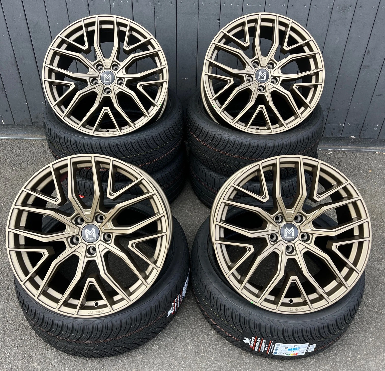 19 zoll MM09 Felgen für Mercedes CL W215 W216 CLS W219 W218 EQC EQE GLA A45 AMG