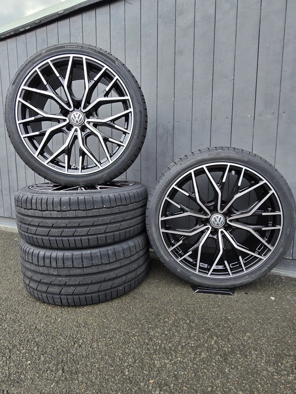 18 Zoll WH37 Alu Felgen für VW Touran II 1T Rline T-ROC Cabrio Troc R GTI Golf