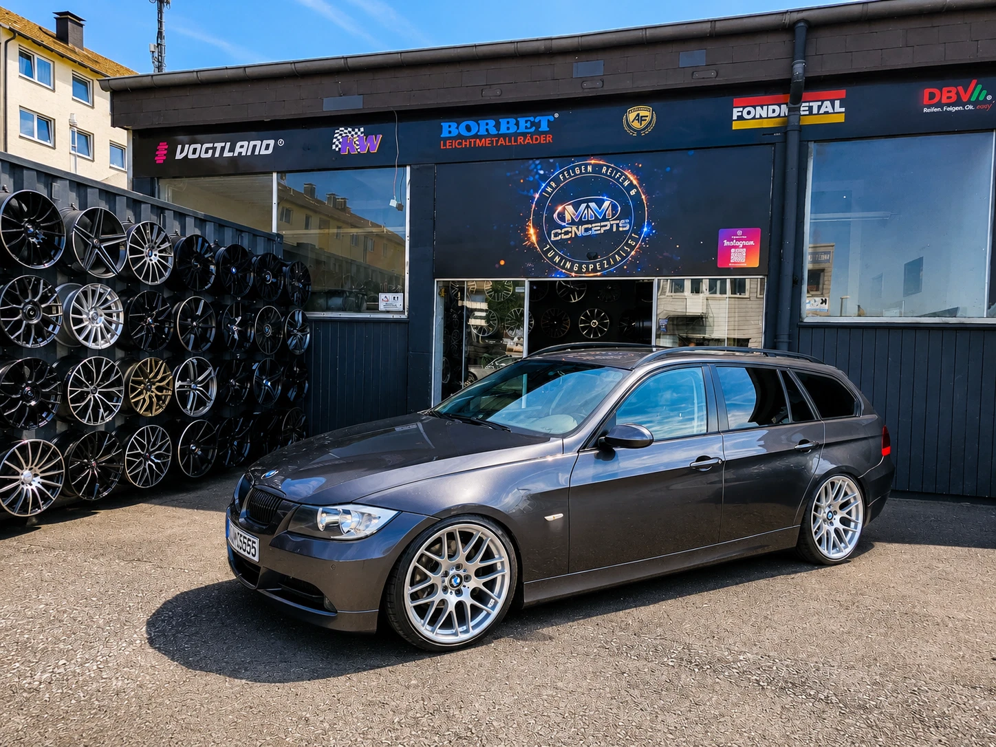 18 Zoll AC-MB4 Felgen für BMW 3er e46 e90 e91 e92 e93 e36 CSL M Paket X1 Z4 Z3
