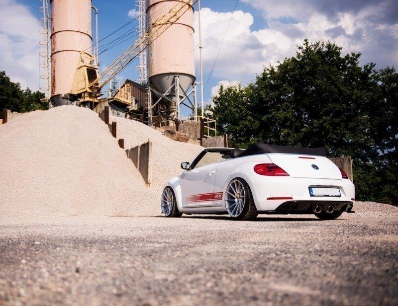 Street+ Heck Ansatz Diffusor passend für VW Beetle schwarz Hochglanz