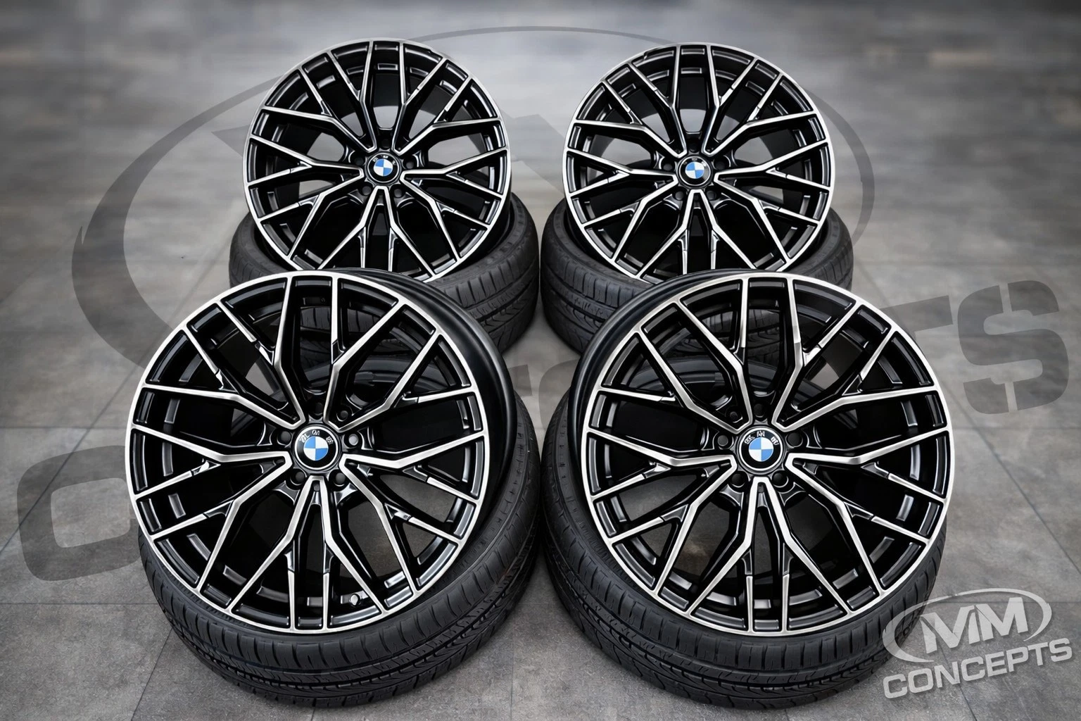 19 Zoll WH37 Alu Felgen 5x120 für BMW 4er F32 F33 F36 xDrive 3er F30 F31 335 435