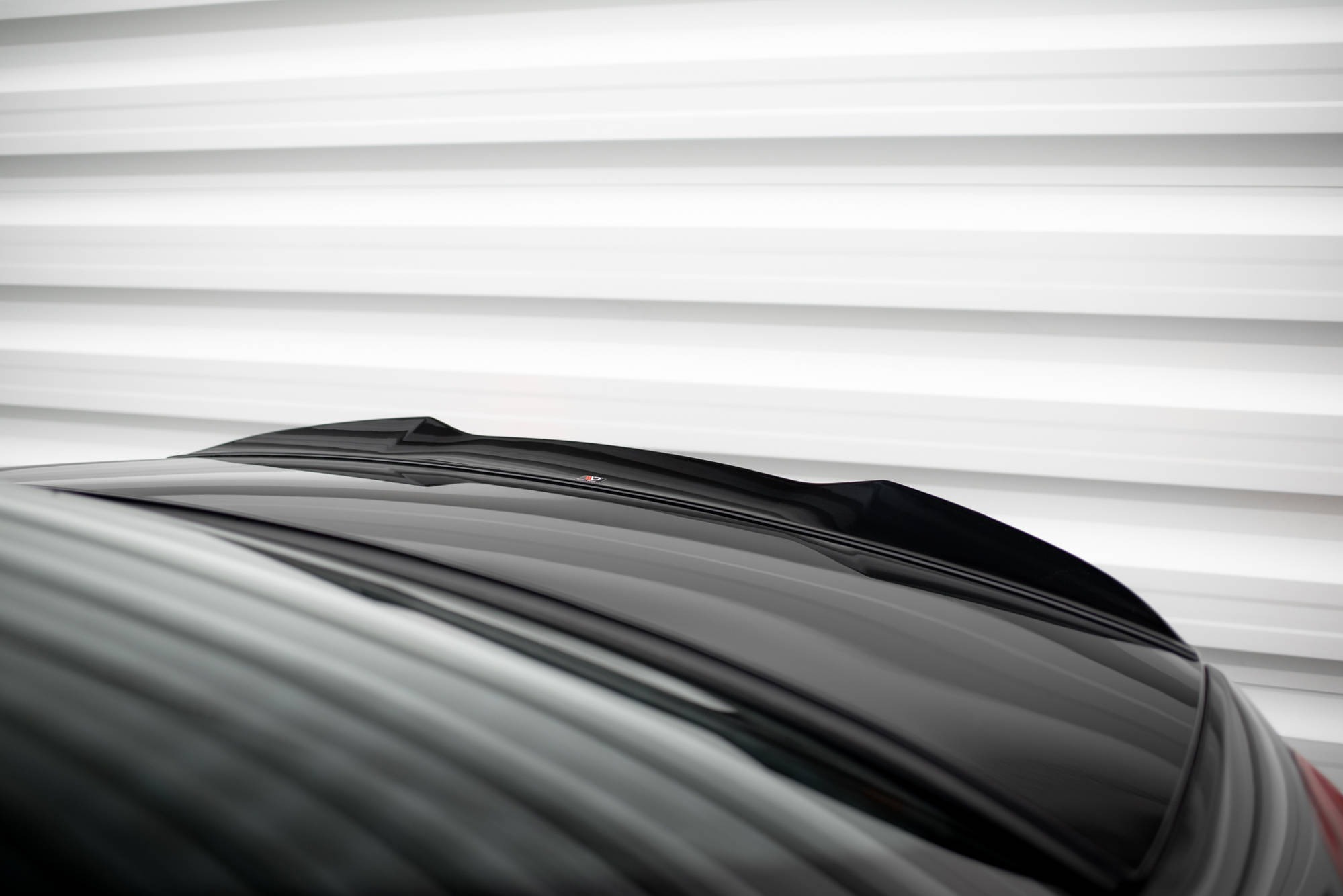 Heck Spoiler Aufsatz Abrisskante 3D passend für Mercedes S W222 / W222 FL schwarz Hochglanz