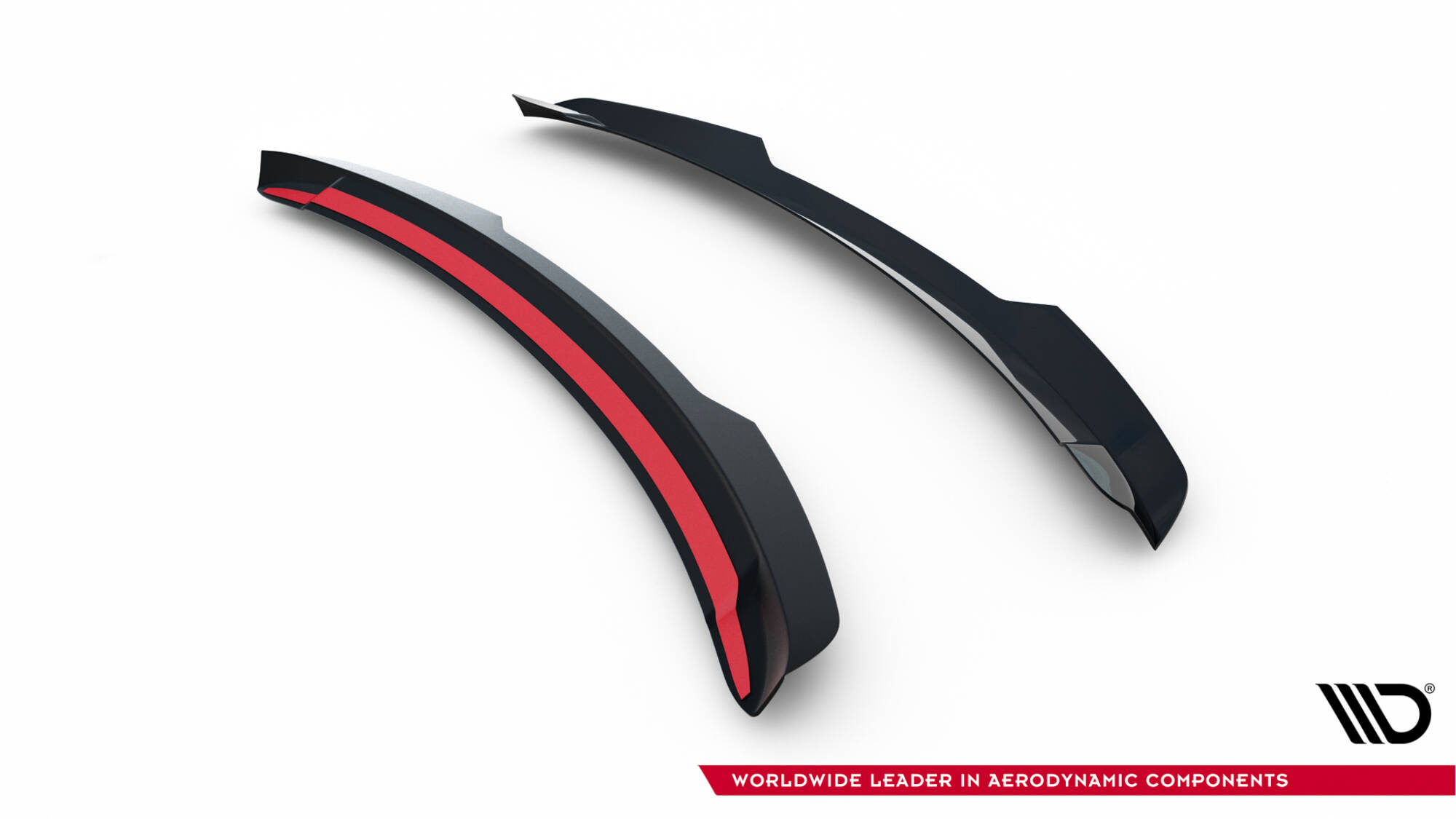 Heck Spoiler Aufsatz Abrisskante passend für Dodge Durango FL RT / SRT Mk3 schwarz Hochglanz