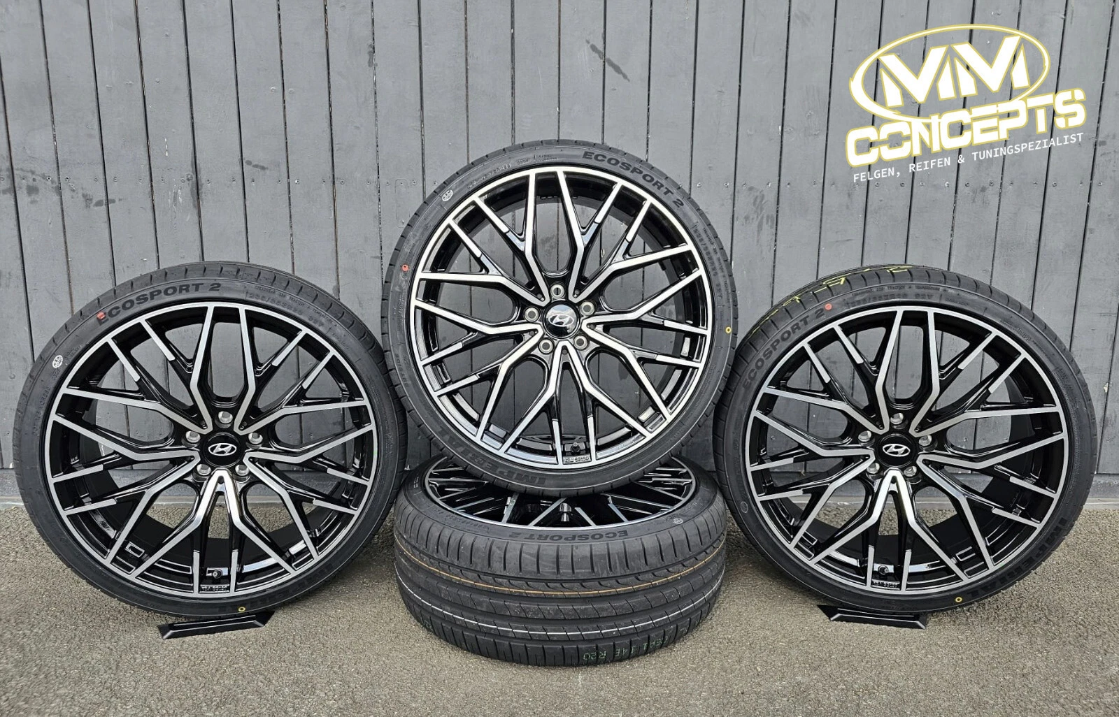 18 Zoll WH37 Alu Felgen für Mercedes C-Klasse W206 W205 W204 AMG Line C63 4Matic