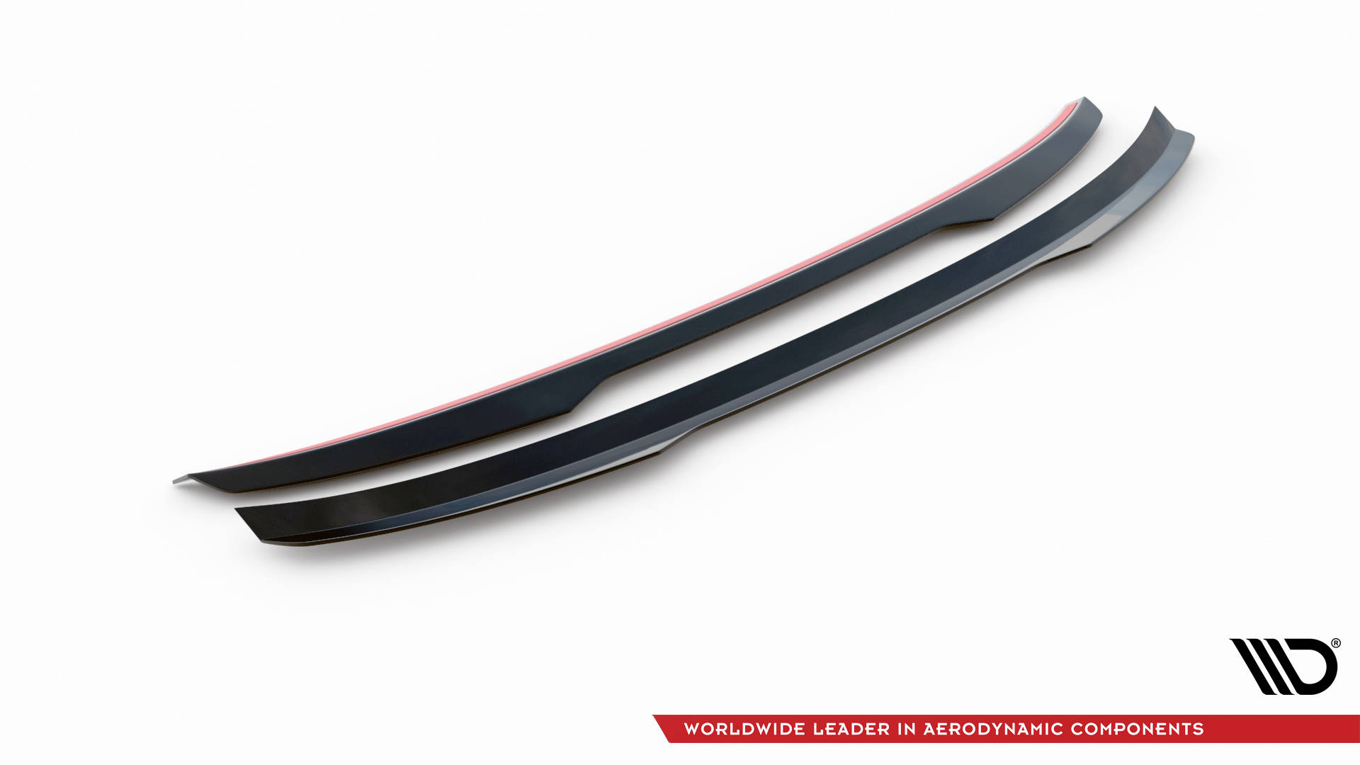 Heck Spoiler Aufsatz Abrisskante passend für Audi A6 Limousine C8 / C8 FL schwarz Hochglanz