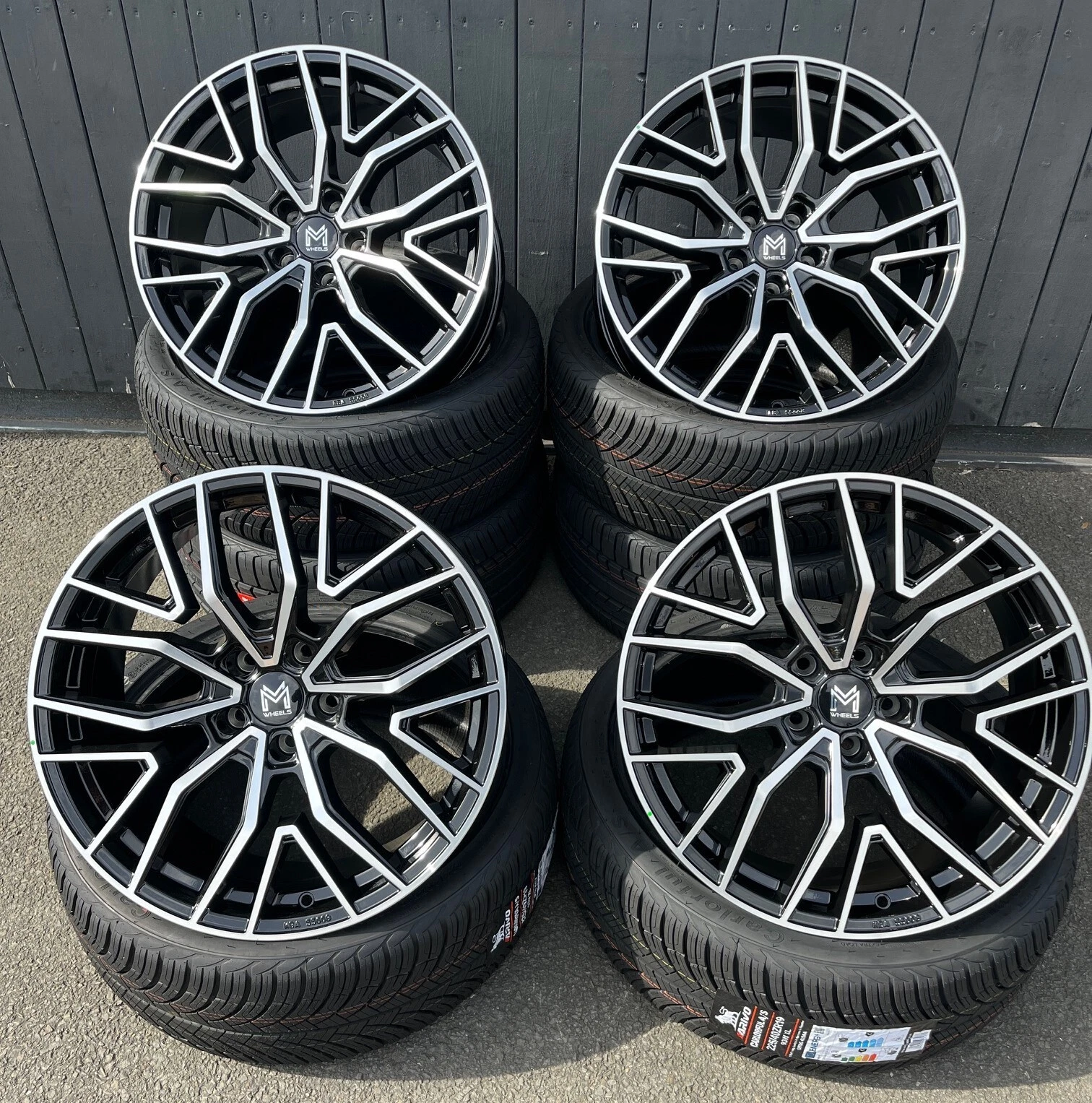 19 Zoll MM09 Alu Felgen für BMW 5er G30 G31 M550i M550d X3 X4 G01 G02 Z4 G29 M