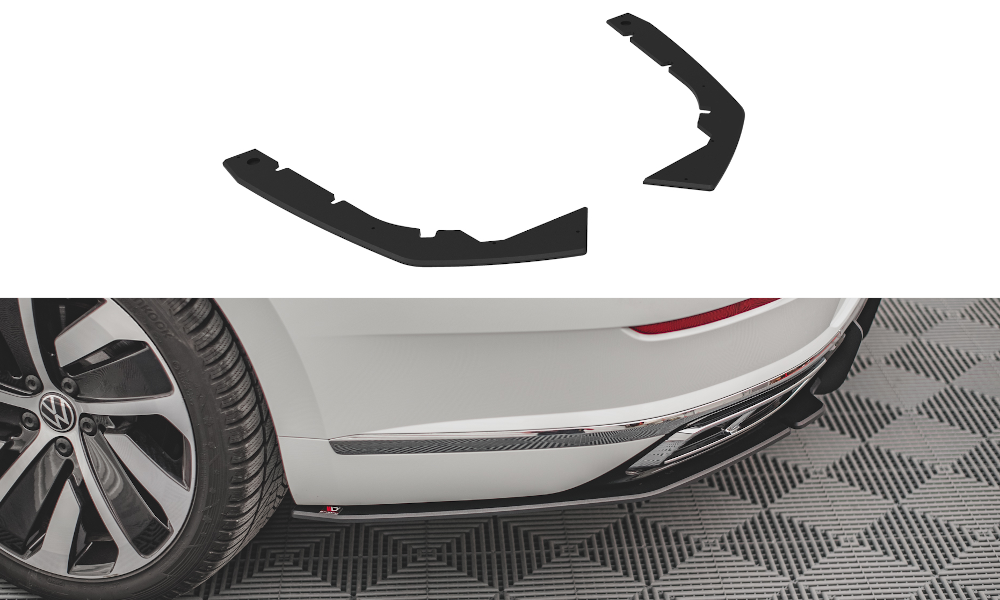 Street Pro Heck Ansatz Flaps passend für VW Arteon Limousine / Shooting Brake R-Line Mk1 FL