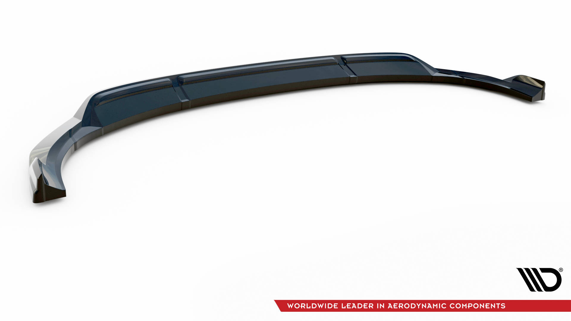 Street+ Spoilerlippe Front Ansatz V.2 passend für Audi e-tron schwarz Hochglanz