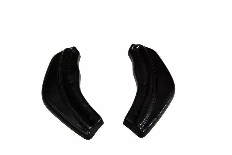 Street+ Heck Ansatz Flaps passend für Ford Focus RS Mk1 schwarz Hochglanz