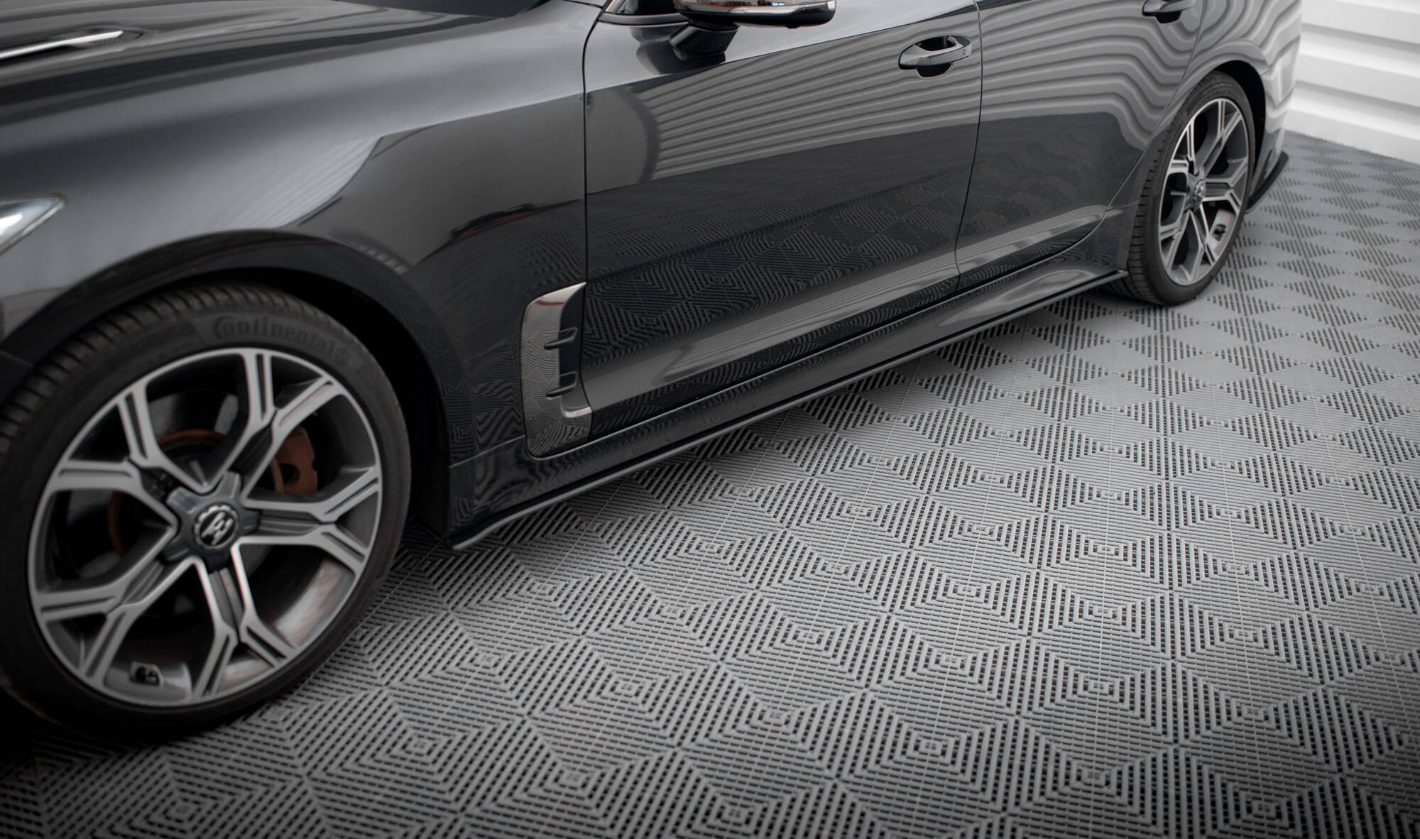 Street Pro Seitenschweller Leisten passend für Kia Stinger GT / GT-Line / Standard Mk1