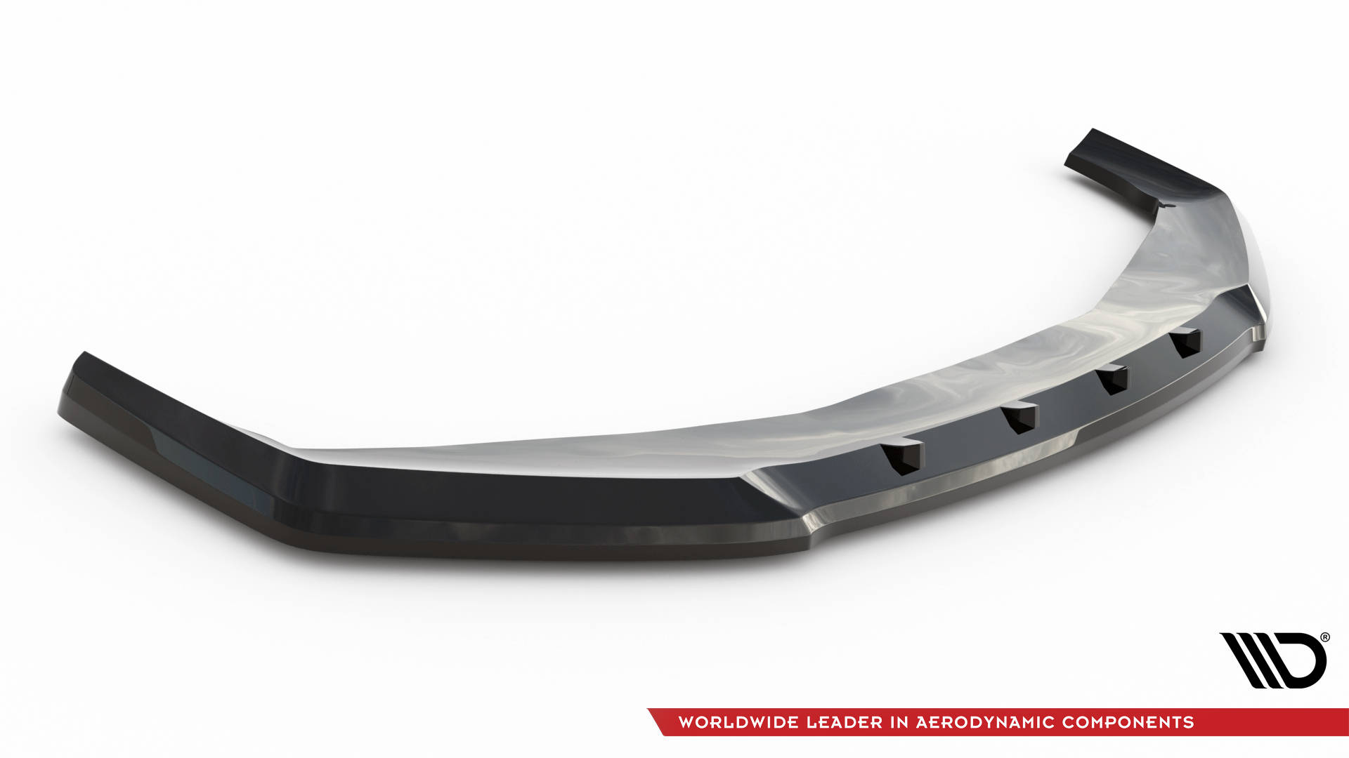Street+ Spoilerlippe Front Ansatz V.1 passend für BMW 7 M-Paket / M760e / i7 M-Paket G70 schwarz Hochglanz