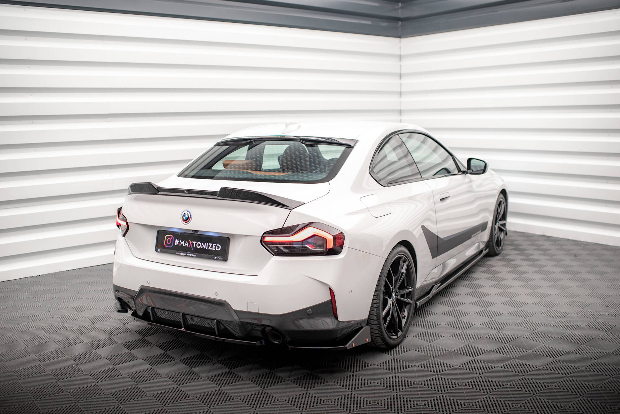Street+ Heck Ansatz Flaps V.2 passend für BMW 2 Coupe M-Paket G42