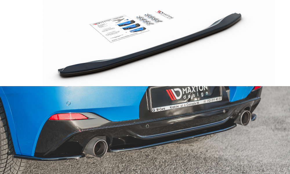 Heckansatz BMW X2 F39 M-Paket schwarz Hochglanz