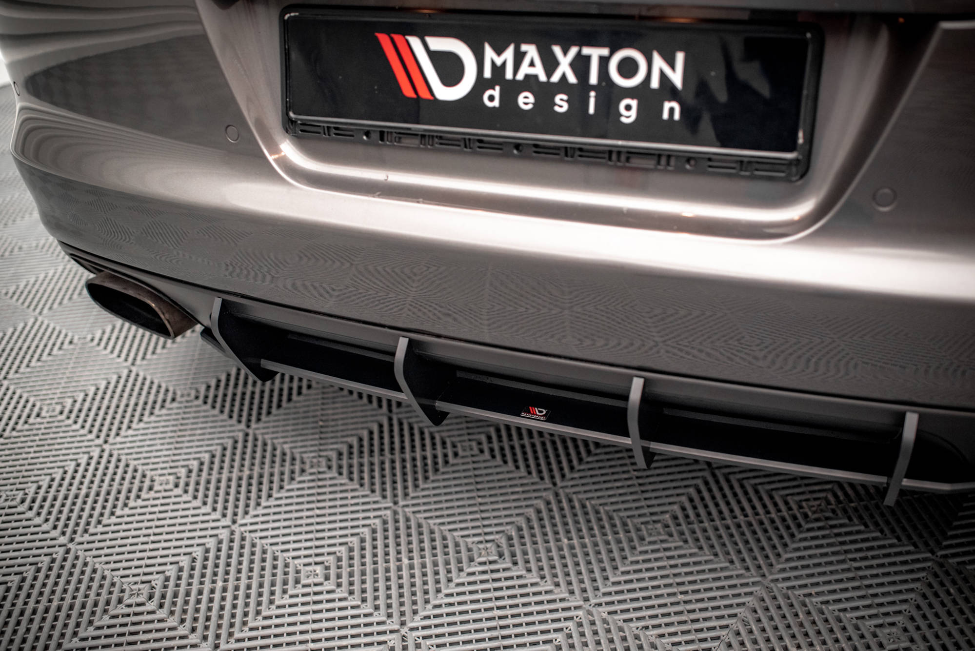 Street Pro Heckschürze Heck Ansatz Diffusor passend für Porsche Panamera / Panamera Diesel 970