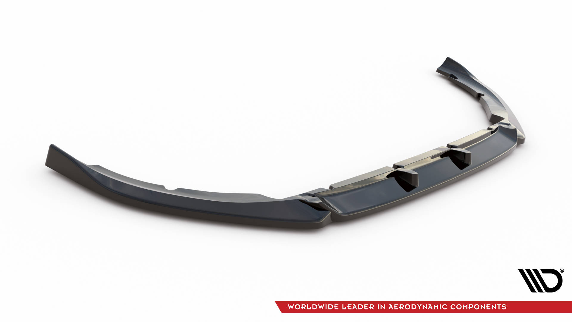 Street+ Spoilerlippe Front Ansatz passend für Citroen Berlingo Mk3 schwarz Hochglanz