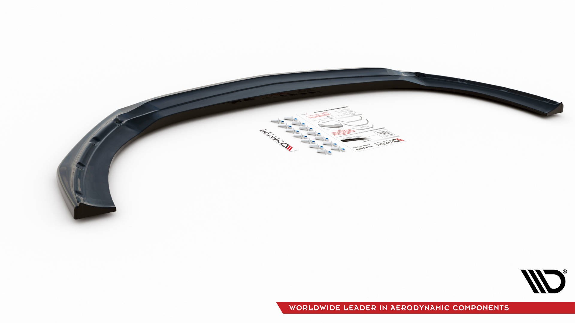 Street+ Spoilerlippe Front Ansatz V.1 passend für Mercedes-AMG CLA 35 Aero C118 schwarz Hochglanz