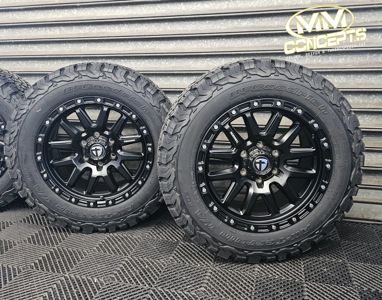 20 Zoll TN Offroad Tomason Alu Felgen für Isuzu D-Max DMax Pickup ATFS 9x20 et18