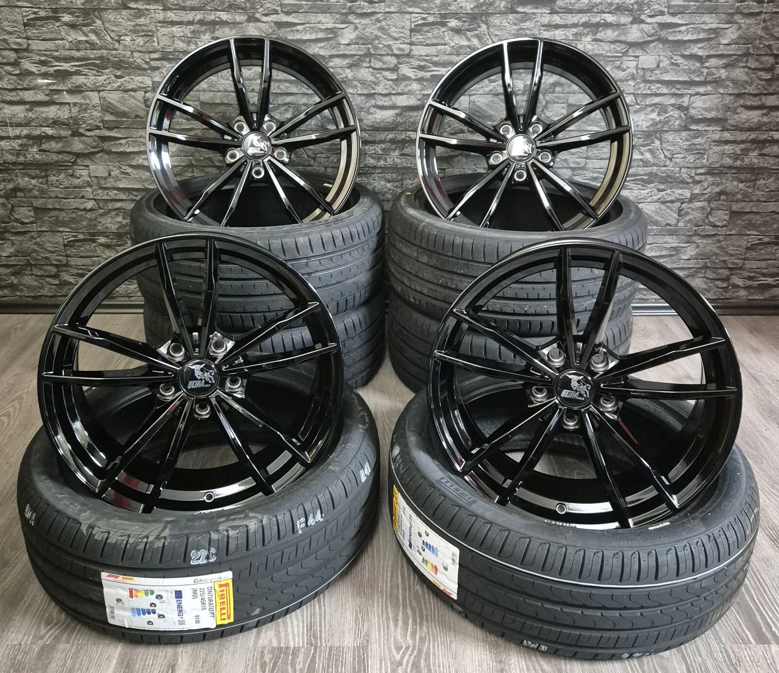 19 Zoll UA24 Felgen für BMW 5er G30 G31 M550 Limo Touring X3 X4 Z4 G01 G02 G29