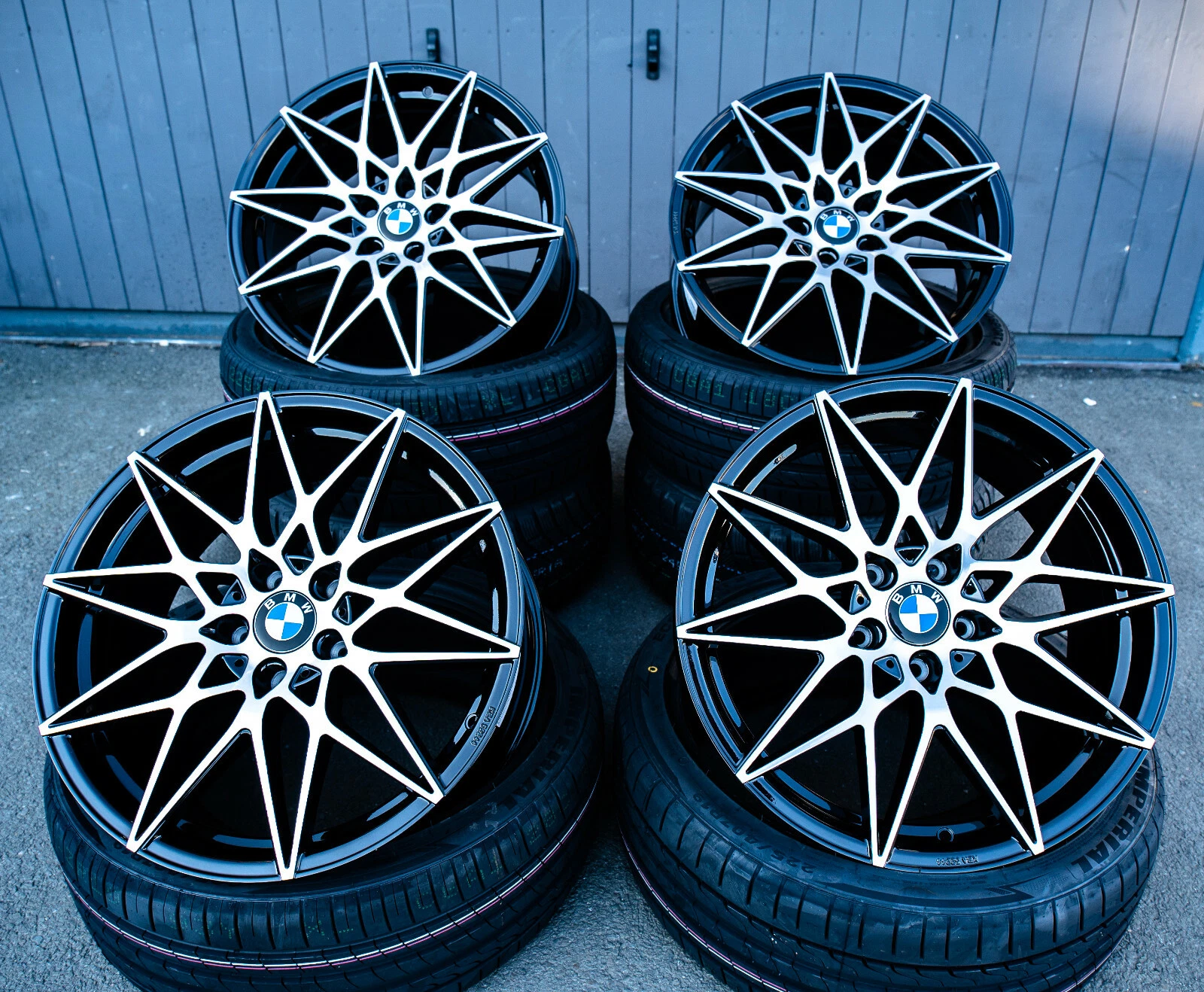 19 Zoll AX9 Felgen für BMW 5er F10 F11 550D M Performance 530 535 540 Z3 Z4 E85