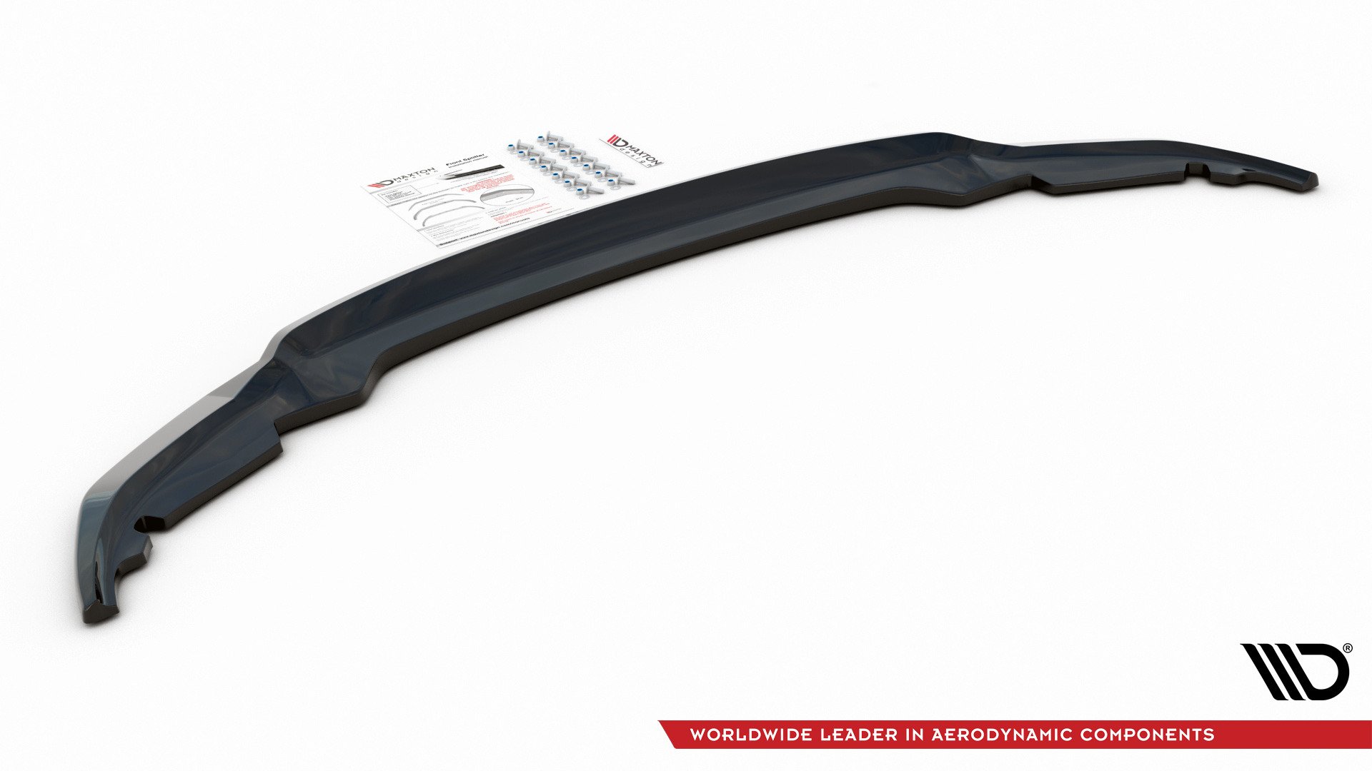 Front Ansatz für BMW X2 F39 M-Paket schwarz Hochglanz