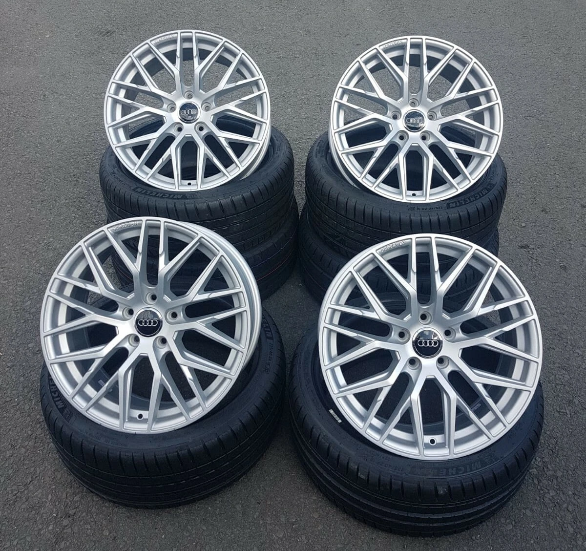 18 Zoll RS4 Alu Felgen für Mercedes CLA Shooting Brake 45 AMG W207 GLA GLK Neu