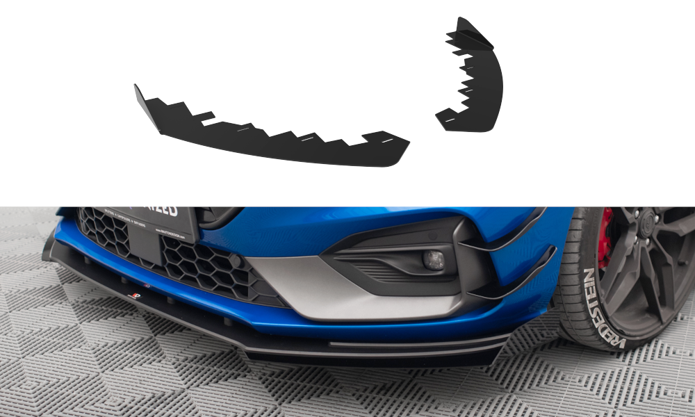 Flaps Ford Focus ST / ST-Line Mk4 schwarz Hochglanz