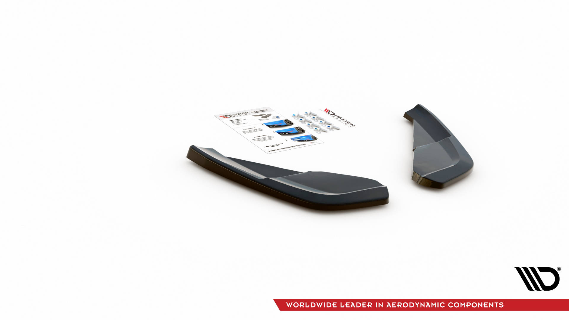 Street+ Heck Ansatz Flaps passend für Nissan 370Z Nismo FL schwarz Hochglanz