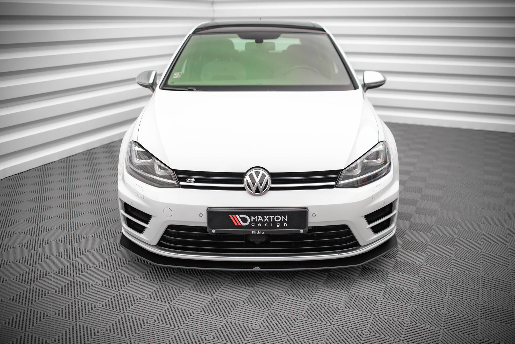 Street Pro Spoilerlippe Front Ansatz V.2 passend für VW Golf R Mk7
