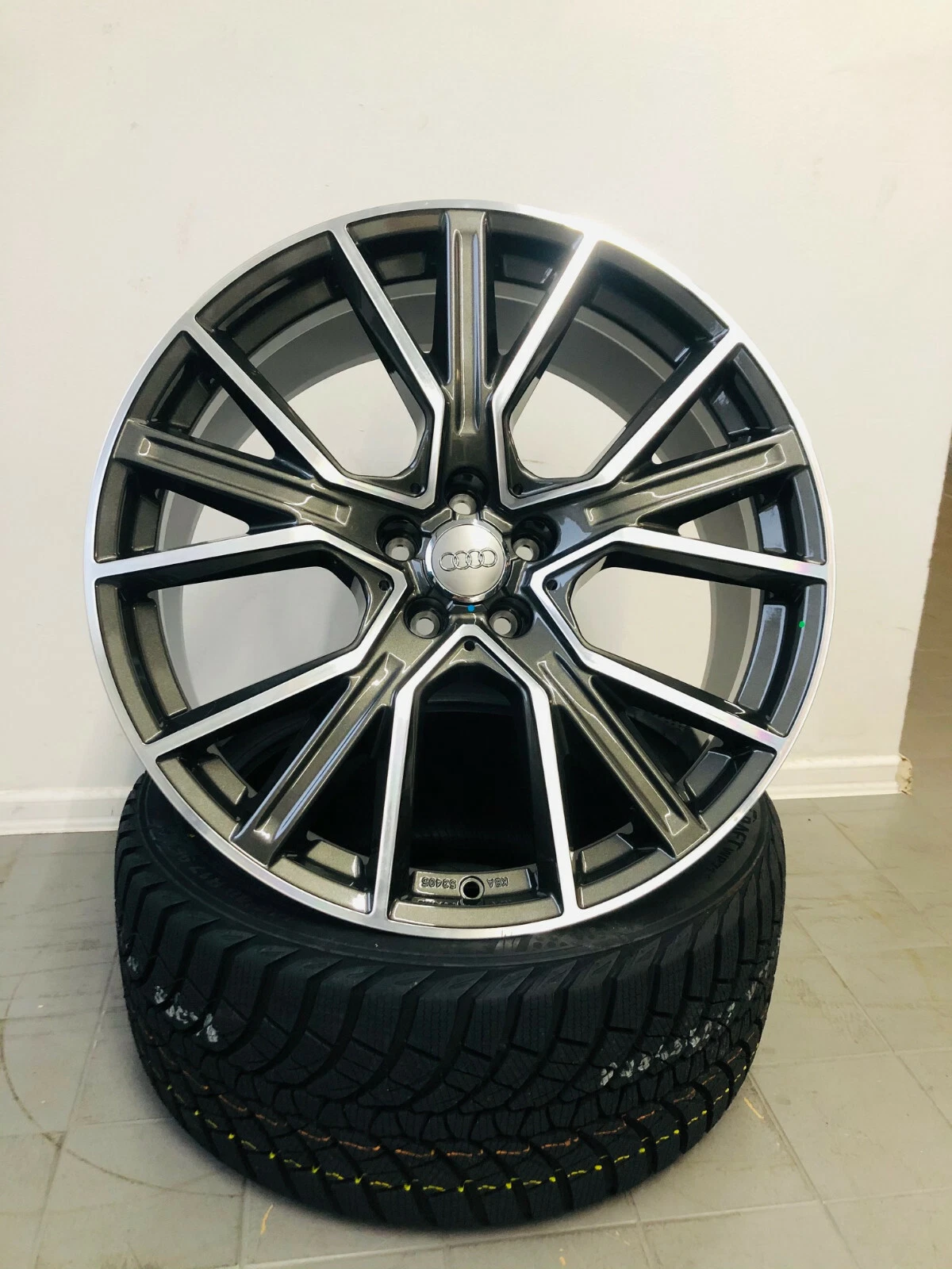 20 Zoll Wheelworld WH34 Alu Felgen 9x20 et21 5x112 grau poliert für SQ7 SQ8 S5