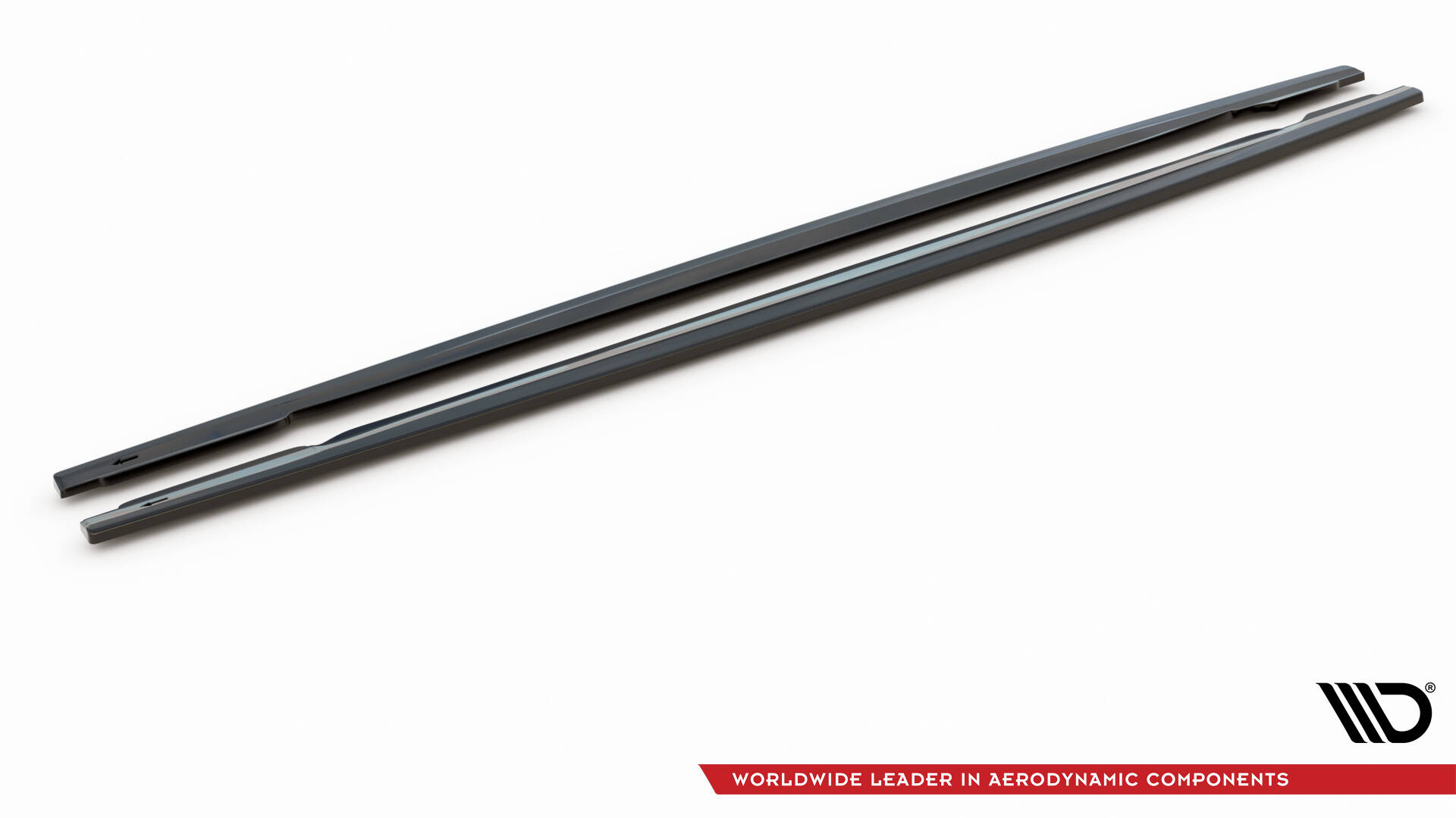 Seitenschweller Ansatz V.2 für Audi RS6 C8 / C8 Facelift schwarz Hochglanz
