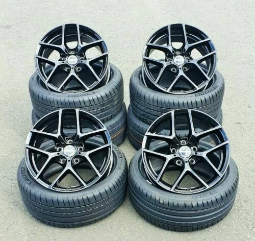 18 Zoll Borbet Y Felgen für Mercedes CLA C117 C118 A45 AMG 250 W212 W213 GLA GLC