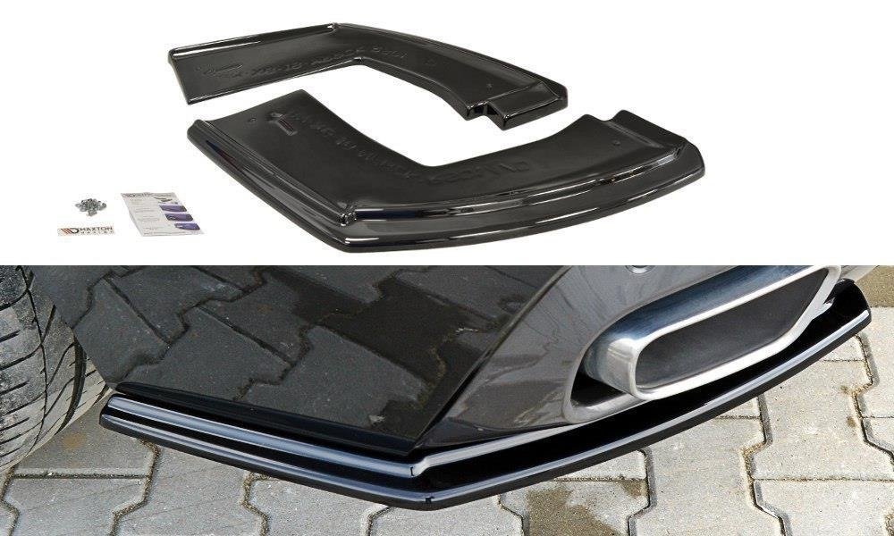 Street+ Heck Ansatz Flaps passend für BMW X6 F16 M Paket schwarz Hochglanz